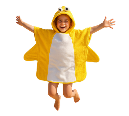 SHARKY-Schwimmponcho groß